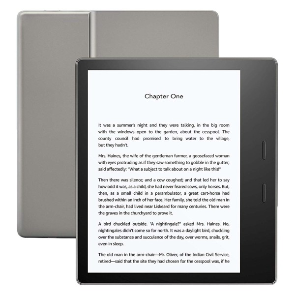 Amazon Oasis e-book reader...
