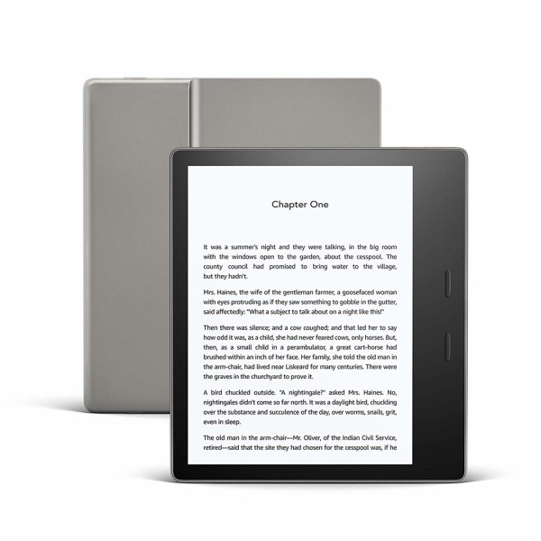 Amazon Oasis e-book reader...