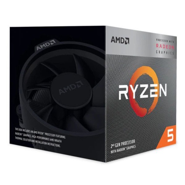 AMD Ryzen 5 3400G processor...