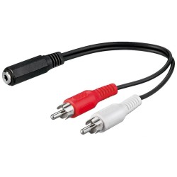 Goobay Audio cable adapter,...