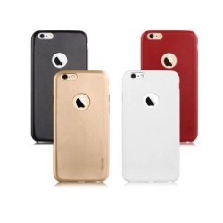 Back panel cover Devia Apple iPhone 6 Plus/6s Plus Blade case Black