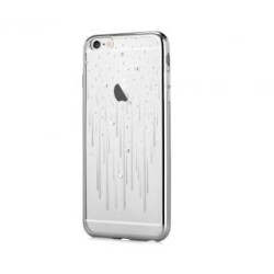 Back panel cover Devia Apple iPhone 7 Crystal Meteor soft case Black