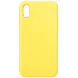 Evelatus Apple iPhone XR Premium Soft Touch Silicone Case Light Yellow