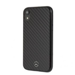 Mercedes-Benz Apple  iPhone XR Hard Case Real Carbon Fiber Black