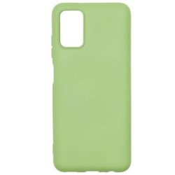 Evelatus Samsung  Galaxy A03s Nano Silicone Case Soft Touch TPU Green