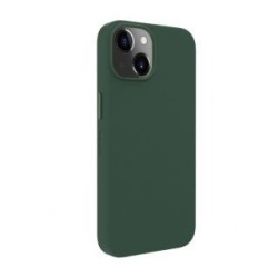 Evelatus Apple iPhone 14 Genuine Leather Case with MagSafe Dark Green