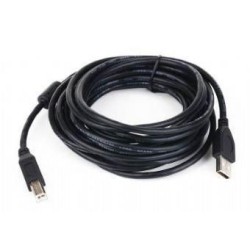 Cablexpert 1.8m USB 2.0 A/B M 1.8 m m, Black