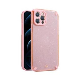 iLike Apple  IPHONE 12 PRO MAX ARMOR GLITTER CASE Pink