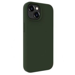 Evelatus Apple  iPhone 15 Premium Soft Touch Silicone Case Dark Olive