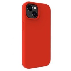 Evelatus Apple  iPhone 15 Premium Magsafe Soft Touch Silicone Case Red