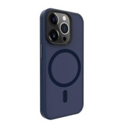 Evelatus Apple  iPhone 15 Pro Hybird Case With Magsafe and Camera Protection PC+TPU Dark Blue