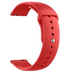 Just Must Universal  JM S1 for Galaxy Watch 4 straps 22 mm Red