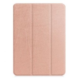 iLike iPad 10.9 10t Gen Tri-Fold Eco-Leather Stand Case Rose Gold