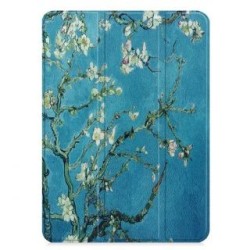 iLike Galaxy Tab S9 Plus 12.4 Tri-Fold Eco-Leather Stand Case Sakura