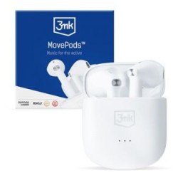 3MK MovePods 6.5 hours Bluetooth 5.3 White