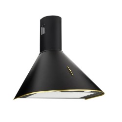 Chimney Hood Akpo WK-4 Dandys GOLD 60 cm 450 m3/h, Black