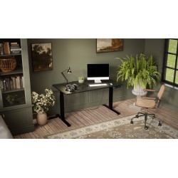 Desk with electric height...