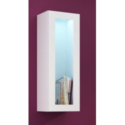 Cama Cabinet VIGO "90" glass 90/35/32 white/white gloss