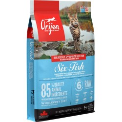 ORIJEN Six fish - dry cat food - 5,4 kg