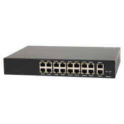 77-937 Lüliti löök 16xpoe 100mbs 240w bl-sw18-16p 2×uplink