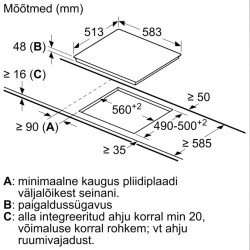 Pliidiplaat Bosch, 4 x...