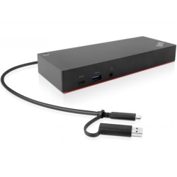 Lenovo | ThinkPad Hybrid USB-C with USB-A Dock, max 2 displays, | 40AF0135EU | USB-C Dock | Ethernet LAN (RJ-45) ports 1 | Displ