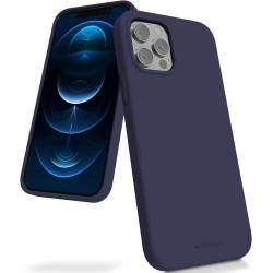 Telefoniümbris Mercury Silicone Case Samsung A725 A72 tumesinine