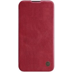 Telefoniümbris Nillkin Qin Pro Leather Apple iPhone 14 Pro Max punane