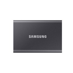 External SSD|SAMSUNG|T7|500GB|USB 3.2|Write speed 1000 MBytes/sec|Read speed 1050 MBytes/sec|MU-PC500T/WW