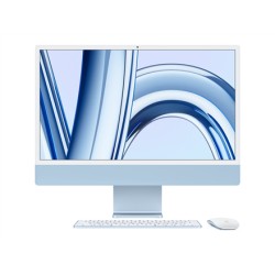 Apple iMac 24” 4.5K Retina, Apple M3 8C CPU, 10C GPU/8GB/512GB SSD/Blue/RUS | Apple