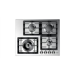 Fulgor | QH 604 GWK X | Hob | Gas | Number of burners/cooking zones 4 | Rotary knobs | Stainless steel