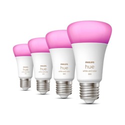 Philips Hue WCA 6,5W A60 E27 4pcs pack | Philips Hue | Hue WCA 6.5W A60 E27, 4pcs pack | E27 | 6.5 W | RGBW 2000-6500K | Bluetoo