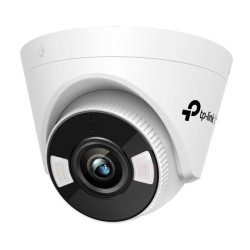 TP-LINK | VIGI 4MP Full-Color Turret Network Camera | VIGI C440 | Dome | 4 MP | 4 mm | H.265+/H.265/H.264+/H.264 | MicroSD