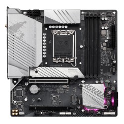 Gigabyte | B760M AORUS ELITE AX 1.0 M/B | Processor family Intel | Processor socket  LGA1700 | DDR5 DIMM | Memory slots 4 | Supp