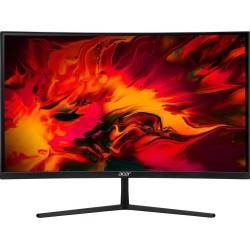 LCD Monitor|ACER|Nitro EI322QURPbmiippx|31.5"|Gaming/Curved|Panel VA|2560x1440|16:9|165Hz|Matte|1 ms|Speakers|Tilt|Colour Black|