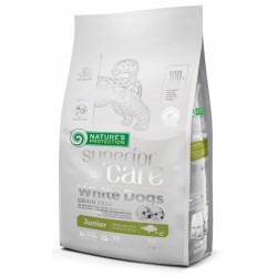 NATURE'S PROTECTION Superior Care White Dogs Grain Free Junior Small Białoryba - dry food for puppies - 10 kg