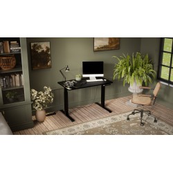 Desk with electric height...