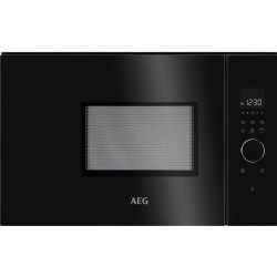 Mikrolaineahi AEG, integreeritav, 16,8 l, 800 W, /must