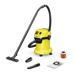 Kärcher WD 3 P V-17/4/20 Black, Yellow 17 L 1000 W