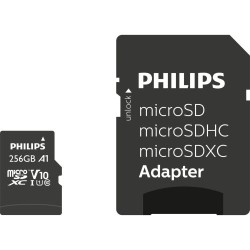 PHILIPS MicroSDHC 256GB class 10/UHS 1 + Adapter