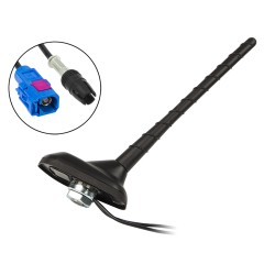 22-707 fm/gps antenn vw group raku auto mast 20 cm