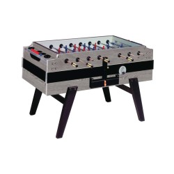 Soccer / Foosball Table, Garlando Coperto, with Coin Slot, incl. glass cover, Sport Professional