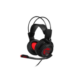 MSI DS502 Gaming Headset, Wired, Black/Red | MSI | DS502 | Wired | Gaming Headset | N/A