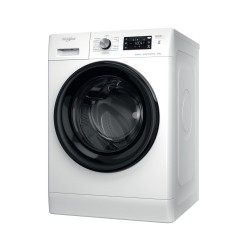 Pesumasin Whirlpool, eestlaetav, 8 kg, 1400 p/min, inverter, must luuk