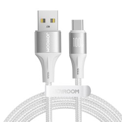 Laadimisjuhe Joyroom SA25-AC6 USB to USB-C 100W 2.0m valge