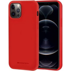 Telefoniümbris Mercury Soft Jelly Case Samsung A125 A12 punane