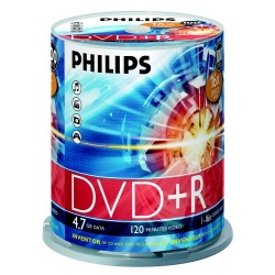 PHILIPS DVD+R 4.7GB CAKE...