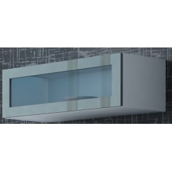 Cama Cabinet VIGO "90" glass 90/35/32 white/grey gloss