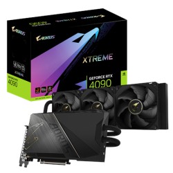 Gigabyte | GV-N4090AORUSXW-24GD 1.0 | NVIDIA | 24 GB | GeForce RTX 4090 | GDDR6X | HDMI ports quantity 1 | PCI-E 4.0 | Memory cl