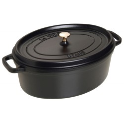 STAUB CAST IRON OVAL POT...